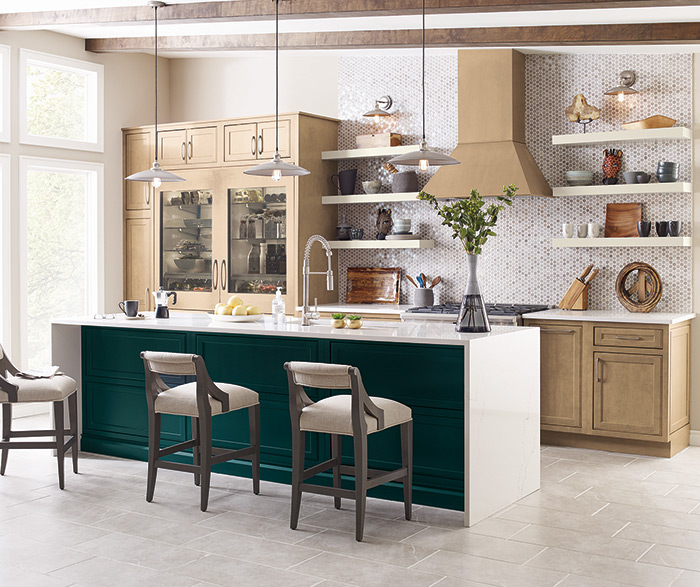 Upgrade your kitchen with a simple element: Maple Wood Cabinets